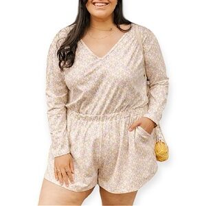 Smash + Tess The Love Day Floral Romper NWT